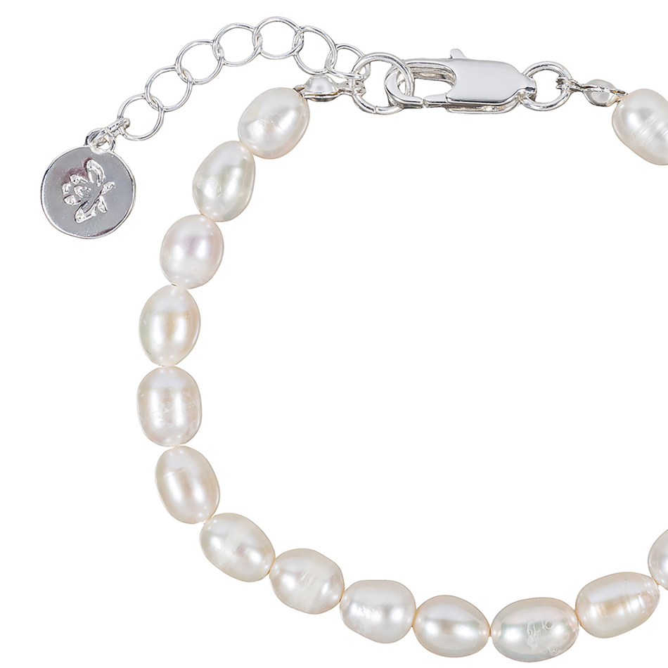 Браслет Fiore Luna String of Pearls Сarabiner CL4520 S
