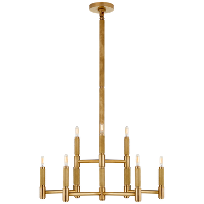 Люстра Visual Comfort Barrett Medium Knurled Chandelier