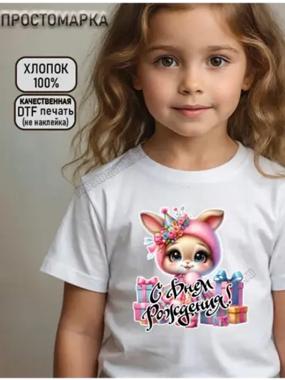 Футболка детская на день рождения