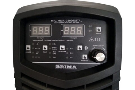 Сварочный полуавтомат Brima MIG/MMA-230 DIGITAL БП-00000595