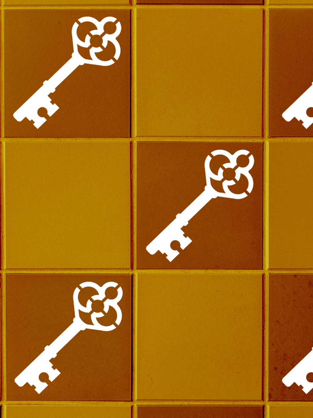 Трафарет для плитки из пластика многоразовый 022