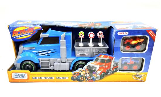 Автовоз-грузовик ВСПЫШ с машинками