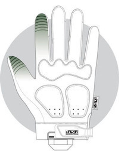 Перчатки стрелковые Mechanix M-Pact MPT