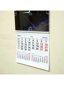 Календарный блок для настенных часов на 2019 год Декор для дома, подарок