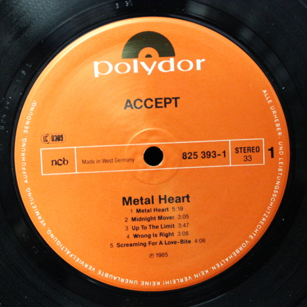 Accept / Metal Heart (LP)