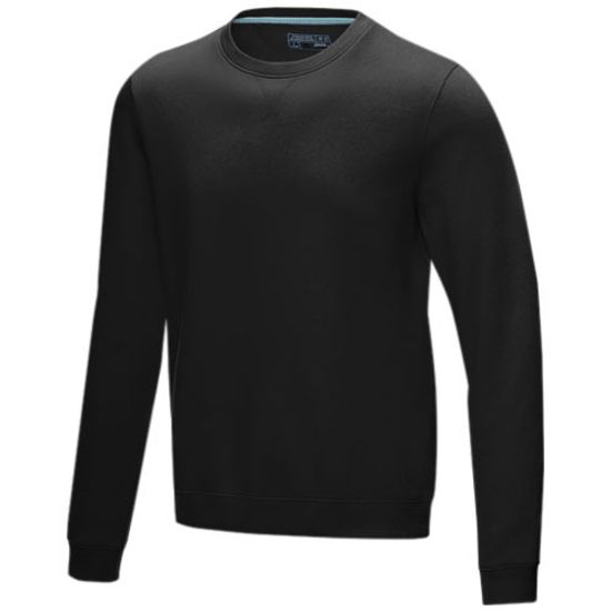 Мужской свитер с круглым вырезом Jasper, изготовленный из натуральных материалов, которые отвечают стандарту GOTS и переработ
