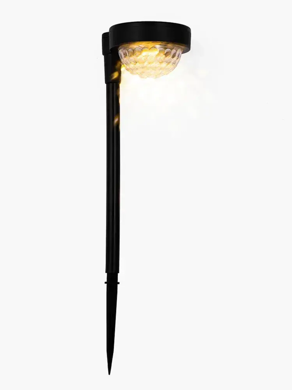 Уличный фонарь светильник на солнечной батарее садовый Техно Еврогарант с белый свет