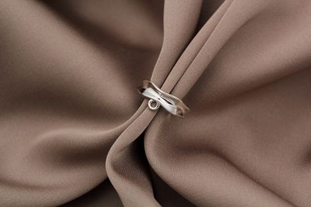 Кафф с петелькой