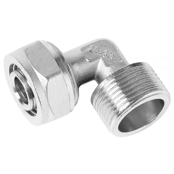Уголок VIEIR цанговый L20x1/2quot; НР (150/10) MPLM203