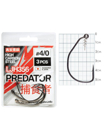 Крючки Lucky John PREDATOR серии LJH532 размер004 (5упк.по 6шт.)