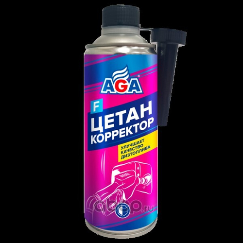 Присадка в топливо /дизель/ 335 мл  Цетан-корректор  (AGA)