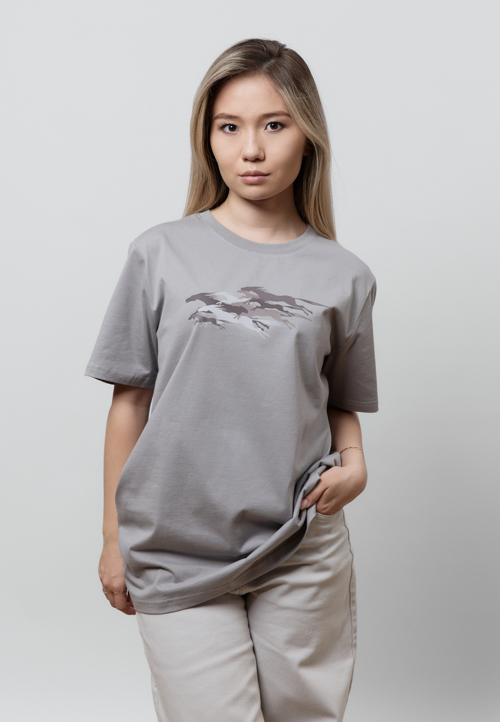 Футболка ARGYMAQTAR LIGHT GREY