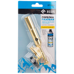 Горелка газовая-лампа паяльная портативная ECOS GT-806, цанговое соединение