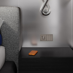 Накладка для розетки с заземлением и защитными шторками, с USB A+C, (капучино) Voltum S70 VLS001014