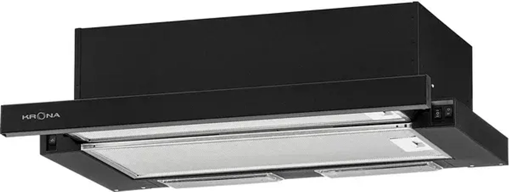 Встраиваемая вытяжка Krona Kamilla 2M 600 Inox (2 мотора) (h)