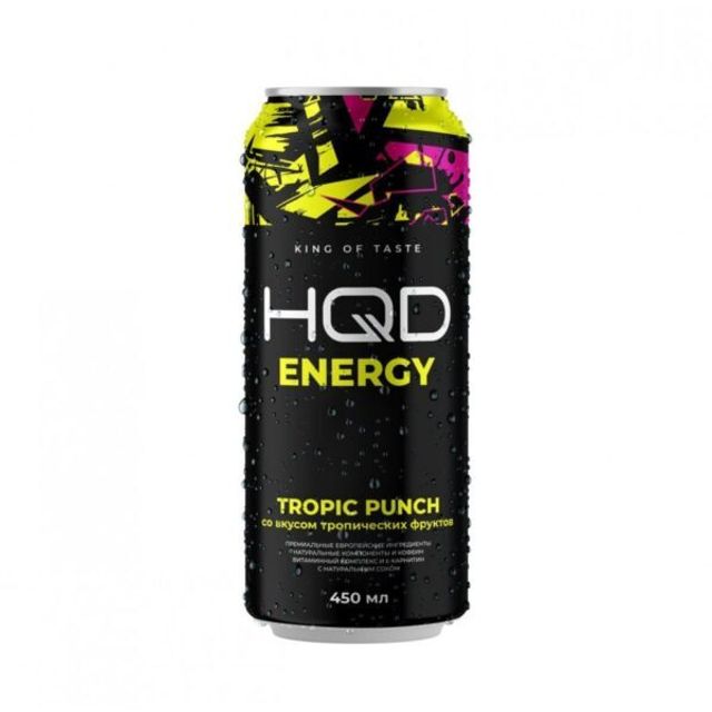 Напиток HQD Energy - Tropic Punch 450 мл