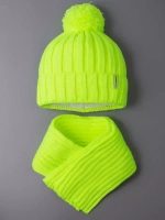 Шапка детская осенняя и шарф