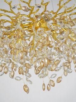 Подвесная люстра LUMINA DECO Brevia LDP 8027-600 GD