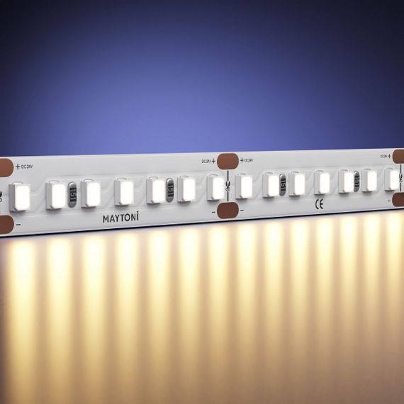 Светодиодная лента Maytoni 17W/m 168LED/m 2835SMD теплый белый 5M 201090
