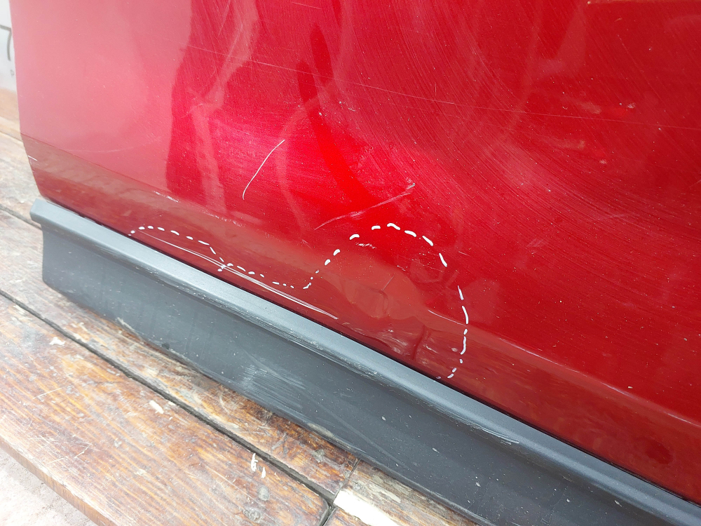 Дверь передняя правая Mazda CX-5 2 (KF) 17-нв Б/У Оригинал KBY05802XE