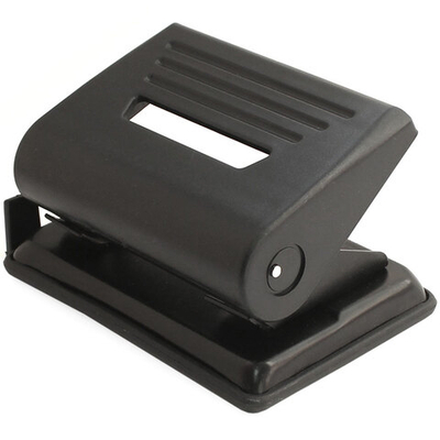 Дырокол BASY "7317", до 10 листов, пластиковый корпус, ассорти