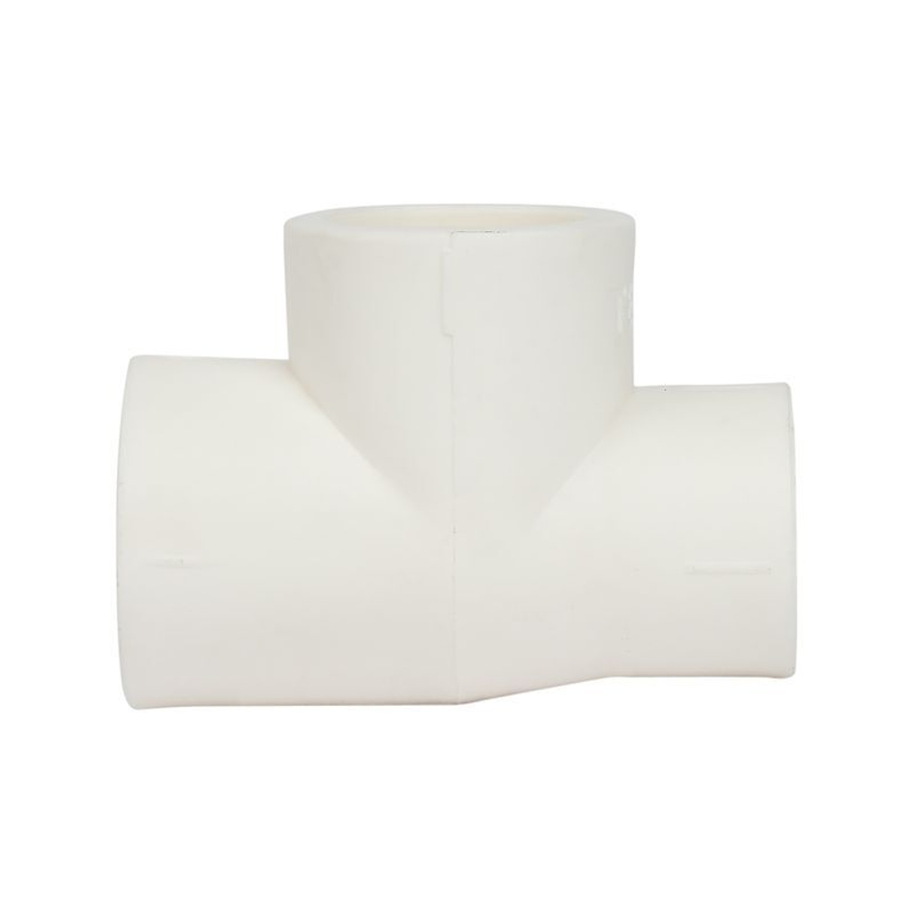 Тройник полипропиленовый 25х25х20 мм переходной TEBO