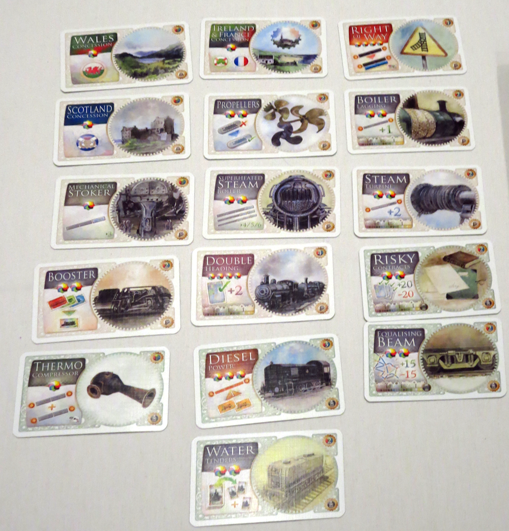 Ticket to Ride - United Kingdom - карточки