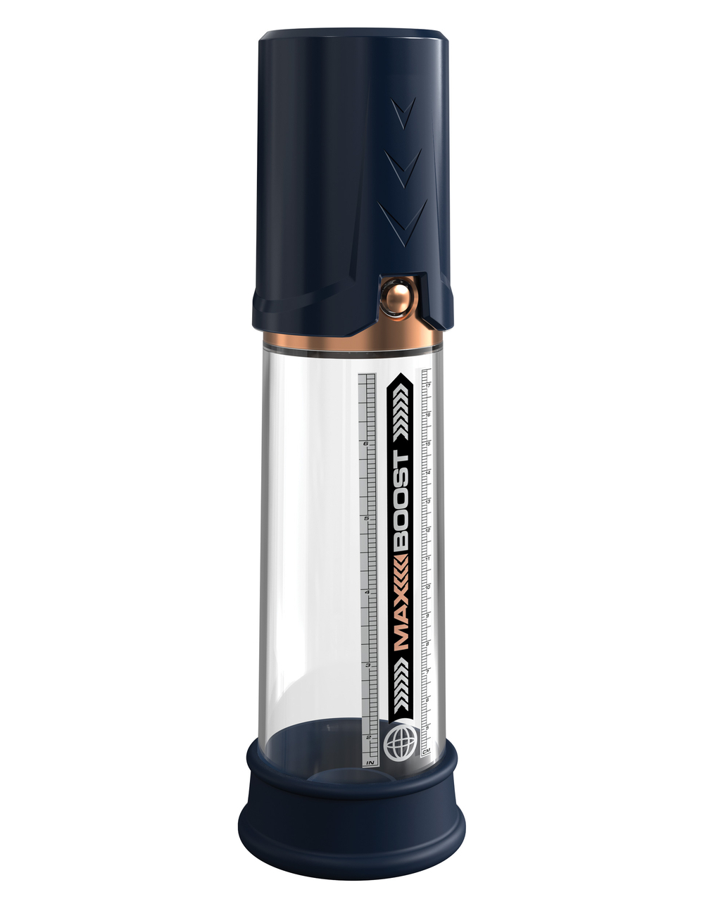 Вакуумная помпа Max Boost - Blue/Clear Pipedream 324925PD
