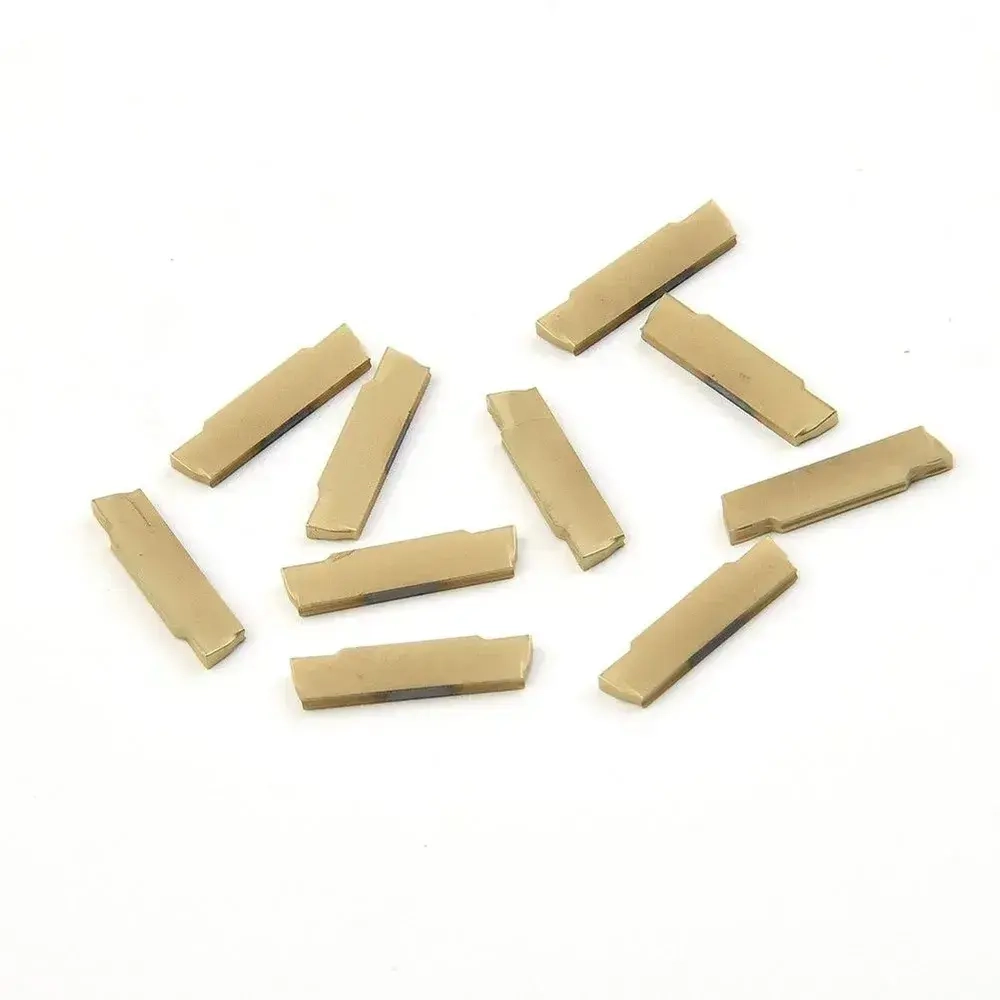 Держатель канавочного резца MGEHR1212-1.5 + 10 шт. твердосплавных канавочных резцов MGMN150-G