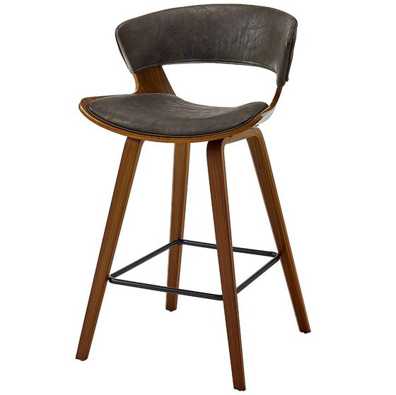 Полубарный стул Krone коричневый