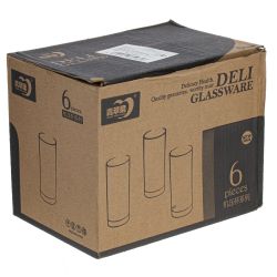 GAEM Стакан (блок 6 шт), 250 мл, L6 W6 H13,5 см