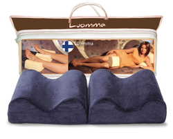 Подушка ортопедическая Luomma под ноги с эффектом памяти Lum F-507