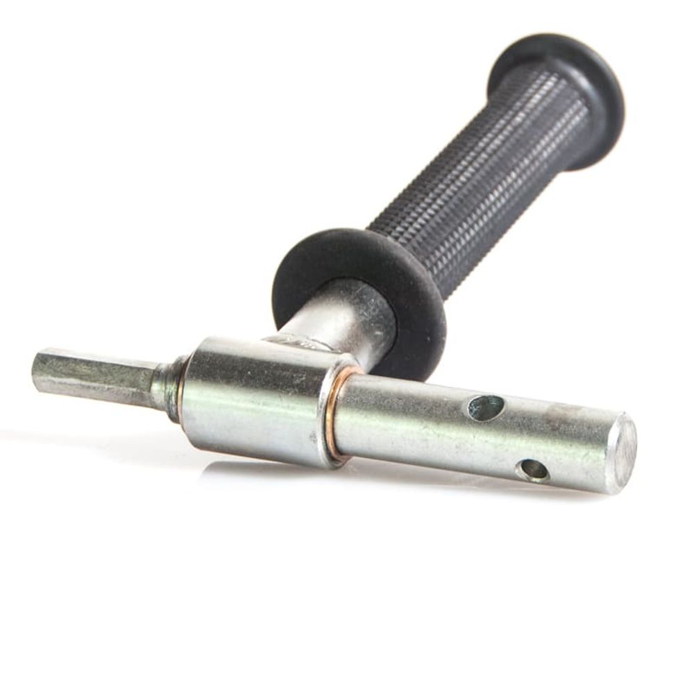 Адаптер ледобура под шуруповерт 19 мм с резиновой ручкой