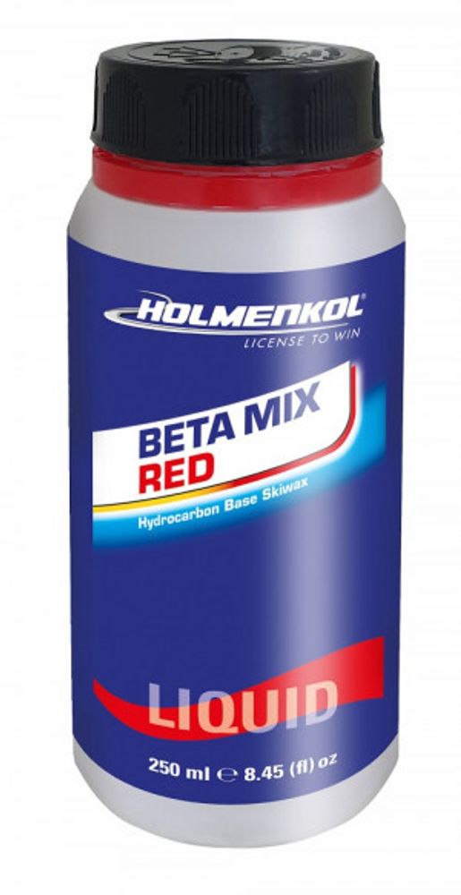 Парафин Holmenkol Betamix red liquid 250ml