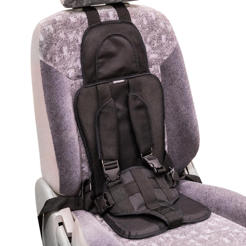 Адептер ремня безопастности 9-36 кг Skyway Подрастай-ка (9 мес-12 лет) бескаркасное черное