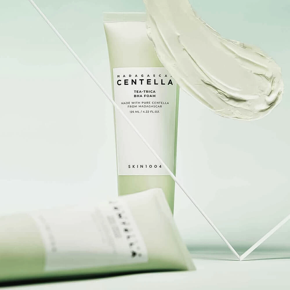 SKIN1004 Madagascar Centella Tea-Trica Bha Foam, 125ml - Антибактериальная пенка для умывания
