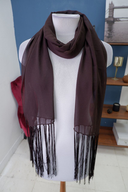 Шарф темный