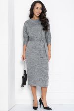 Платье Эврика (серое) П12343-10 LT Collection