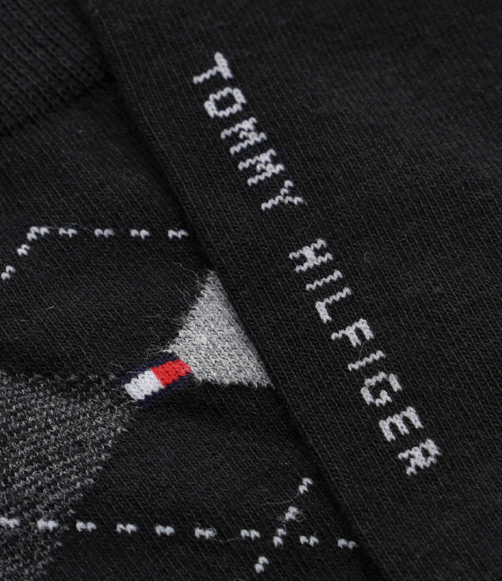 носки 2 пары Tommy Hilfiger - черный(100001495)