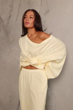 Лонгслив OVER из трикотажа