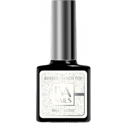 Топ Milk and Silver IVA Nails 8 ml.