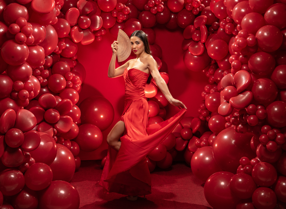 Шар 12" Королевский красный, Пастель 016 Sp