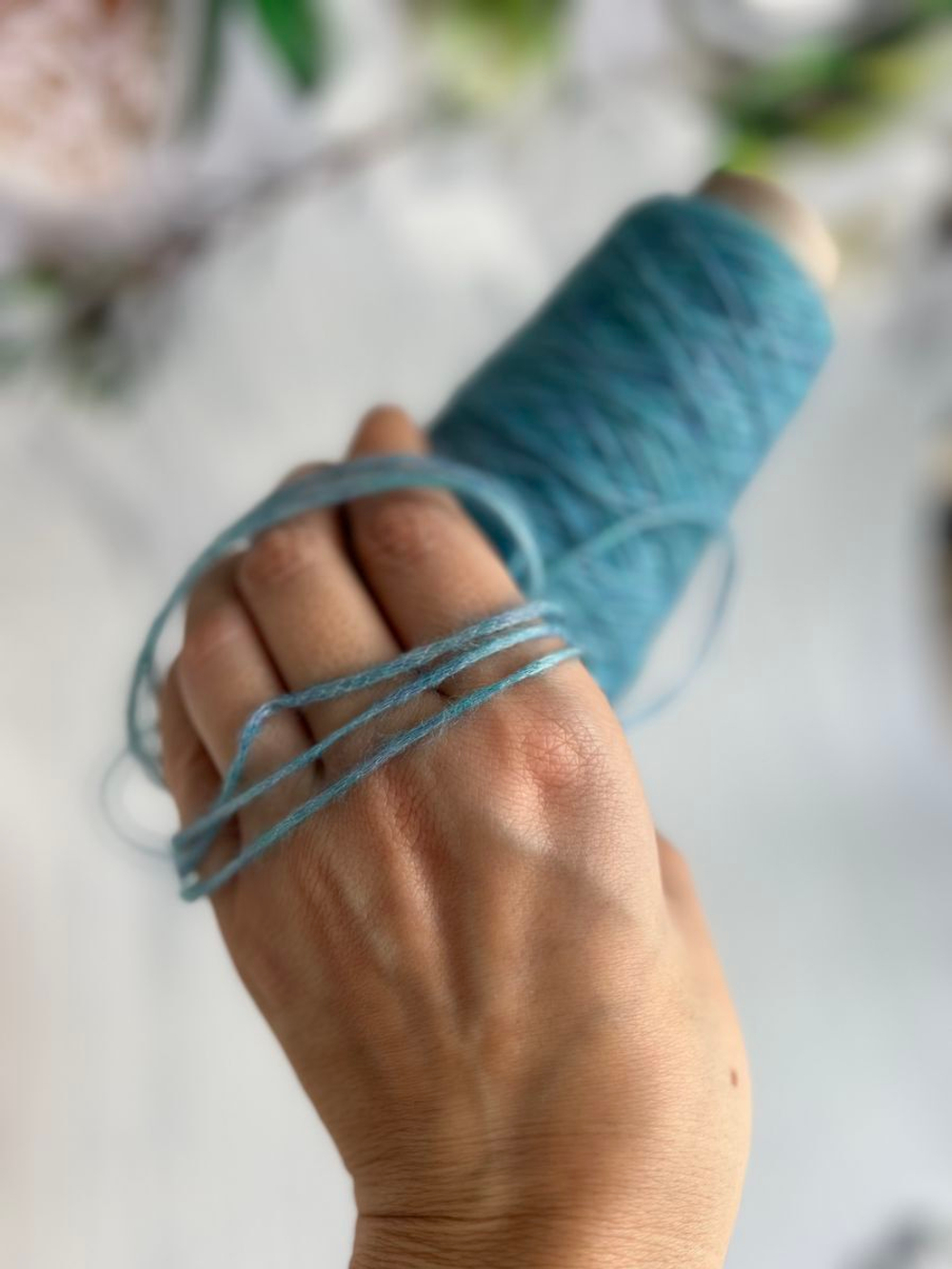 Пряжа шнурок мериноса топс