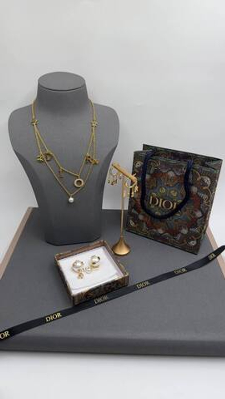 Серьги Dior кольца