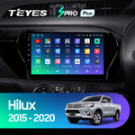 Teyes SPRO Plus 10" для Toyota Hilux 2015-2020 (прав)