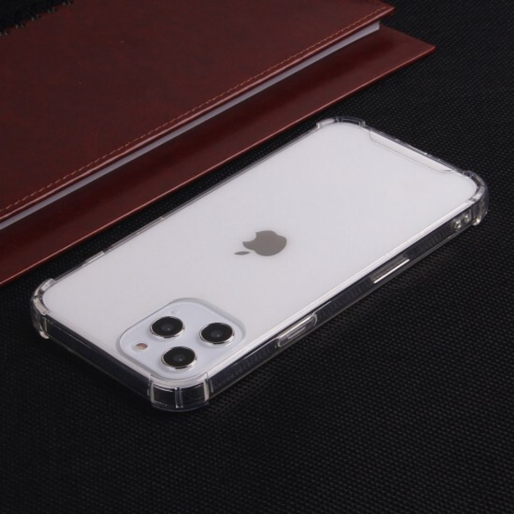 Чехол для iPhone 12 Pro Max, противоударный, 1,5 мм, 012114 Прозрачный