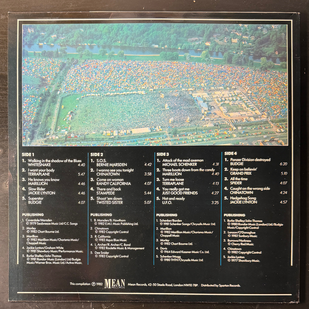 Сборник Reading Rock '82 2LP (Англия 1982г.)