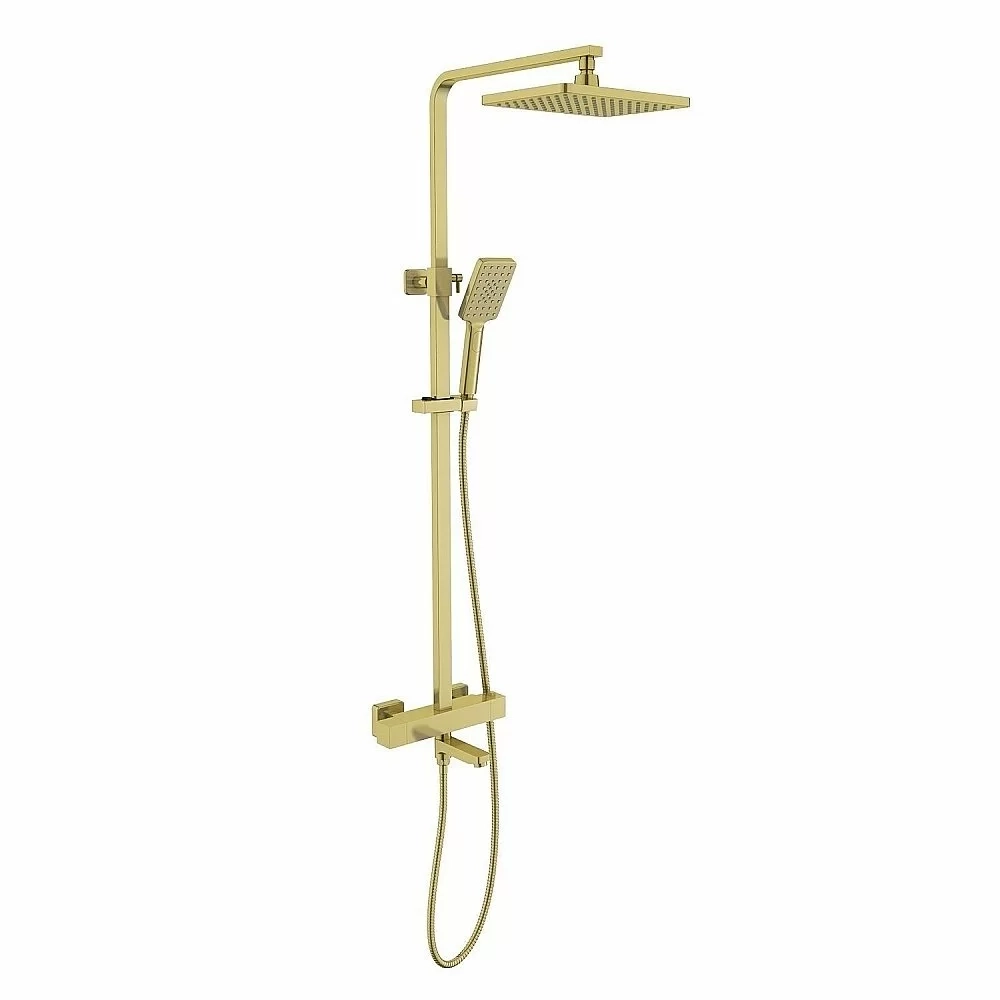 Душевая система Timo Tetra-thermo SX-0169/17 золото матовое