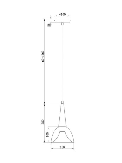 Подвесной светильник Freya FR8009PL-01GB