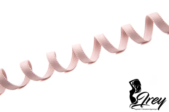 168 612/10 ОПТ Бретель Lauma Fabrics, 10 мм, серебристый пион 168